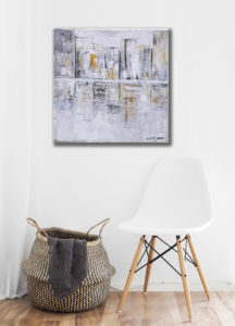 abstrakt Hafen Gemälde