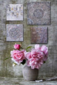 Relief antik Shabby Bild