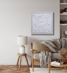 Relief Bild Spachteltechnik